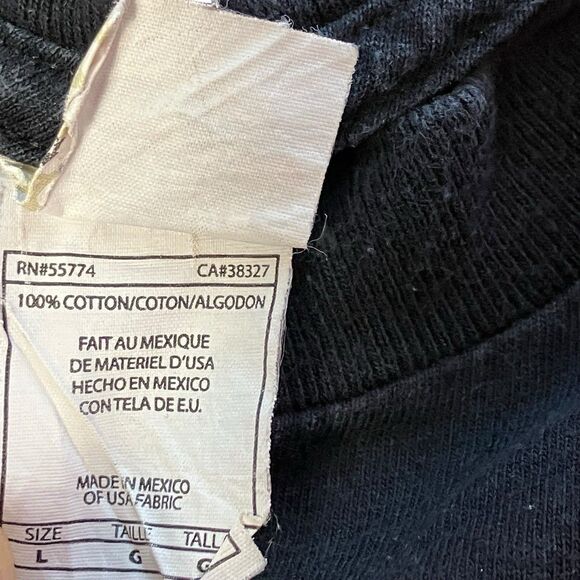 Vintage U.S. Air Force Afterburner Monster Jam T Shirt Mens Large Black Military - Picture 5 of 10